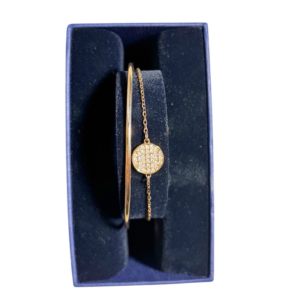 Swarovski Ginger Bangle in Rose Gold. Bracelet. New with tags in original box